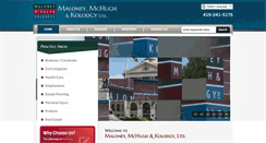 Desktop Screenshot of mmklaw.net