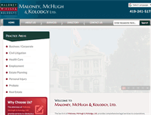 Tablet Screenshot of mmklaw.net